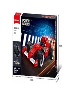 Sluban SLUBAN-POWER BRICKS FORMULA CAR(PULL BACK) 210PCS  - Image 1