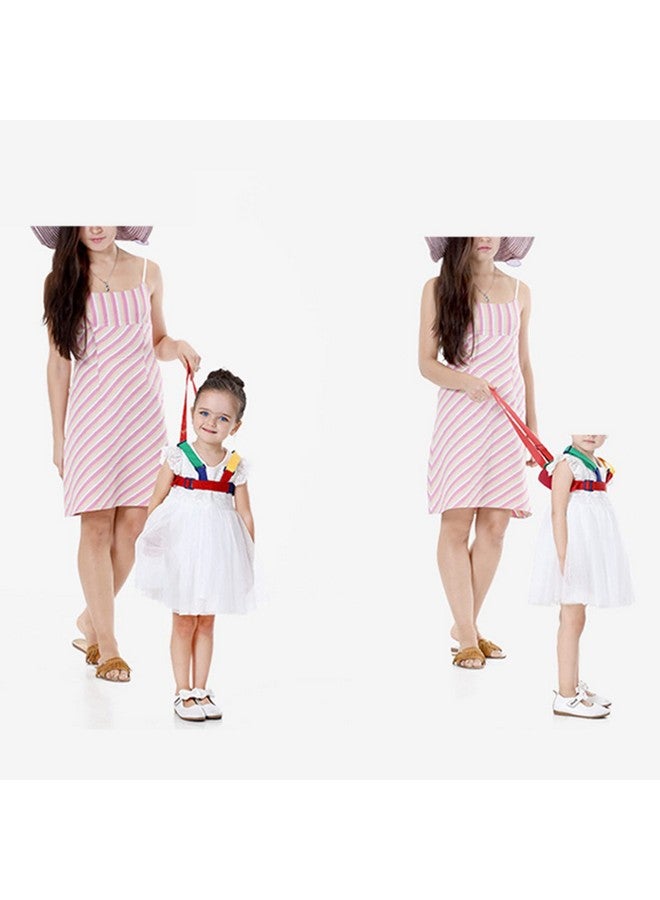 VINGVO Kid Anti Lost Rope, Adjustable Sturdy Portable Kids Safety Walking Rope with Net for Learning Walk - Image 3