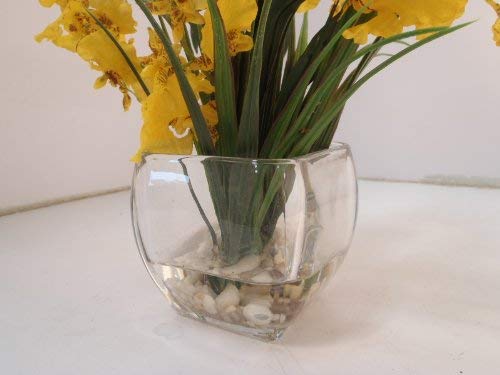 Nearly Natural Dancing Lady Orchid Liquid Illusion Silk Flower Arrangement - Image 2