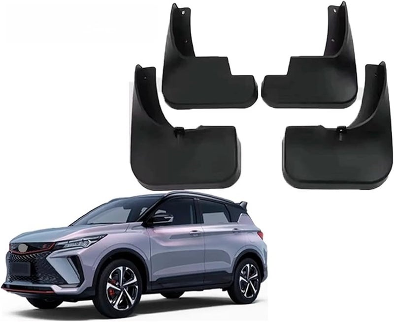 جيلي كولراي 2023 2024 2025 سدادات الوحل واقيات الرش مجموعة حماية الأجنحة - Image 3