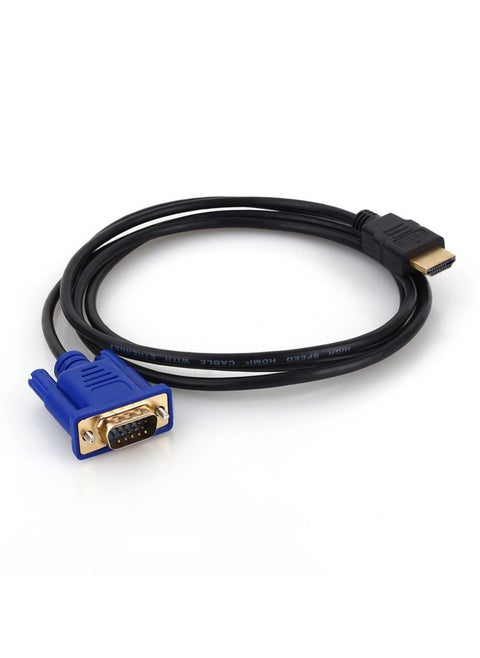 HDMI to VGA Cable – 2 Meter | High-Quality Display Conversion