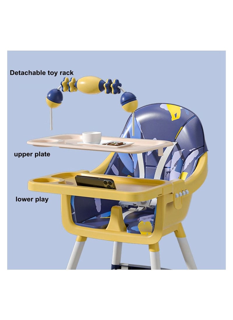 Cool Baby - COOLBABY 3 in 1 Baby High Chair Adjustable Convertible Chairs Baby High Chairs for Babies and Toddlers - Image 1