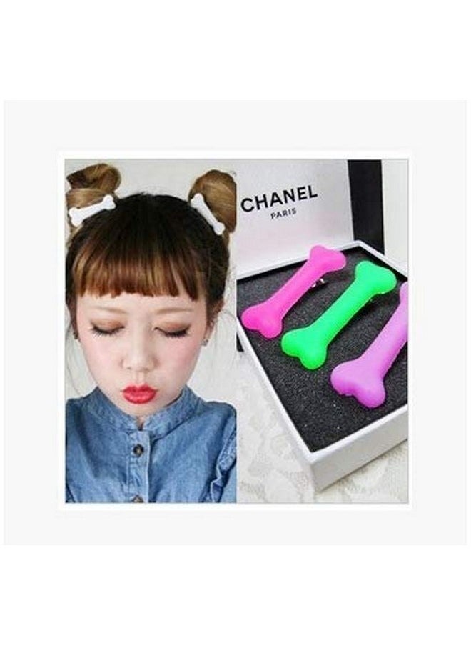 Sisadodo Halloween Bone Hair Clip Hairpins Halloween Cosplay Costume Decorative Skull Skeleton Hair Pins Clips Accessories Barettes For Women Girls 4Pcs  - Image 3