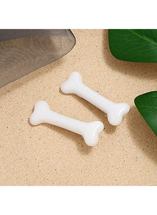 Sisadodo Halloween Bone Hair Clip Hairpins Halloween Cosplay Costume Decorative Skull Skeleton Hair Pins Clips Accessories Barettes For Women Girls 4Pcs  - Image 2