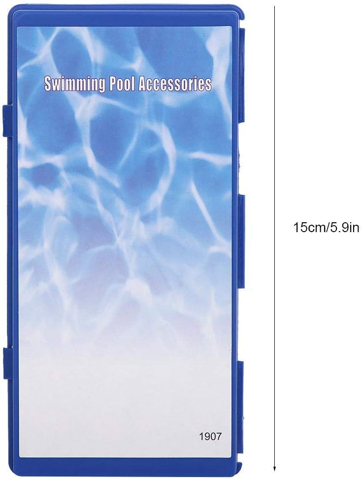 WHYQQ Water Quality Test Kit, Swimming Pool Tester Swimming Pool Tester Water Testing Box with PH Reagent for Hot Springs - Image 2
