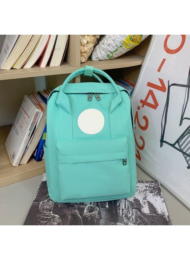Children's Schoolbag Custom Printed Logo Primary School Students Shoulder Bag Training Institutions Kindergarten Backpack Printed Pattern Gift-Color:Green-Size:Large  - Image 1