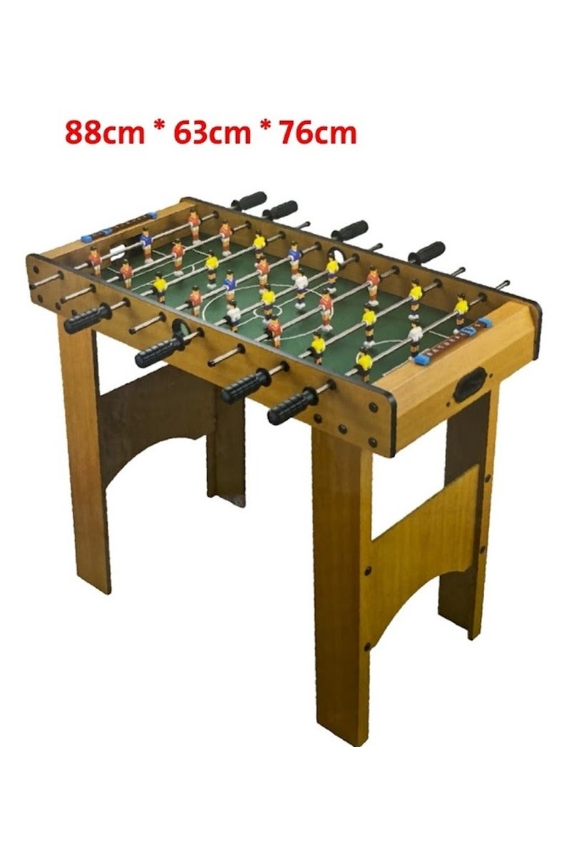 Football Table Vertical Wooden Football Table Simple Installation Suitable for Family Party Game Room Entertainment