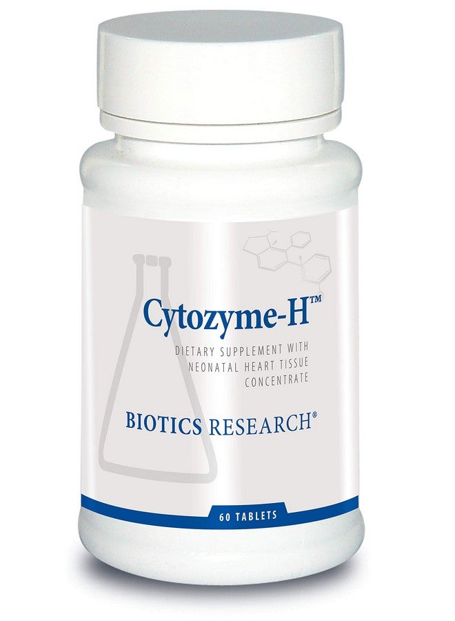 Biotics Research بيوتكس ريسيرش سايتوزيم إتش دعم الغدد القلبية الوعائية، مركز قلب البقر، يعزز الدعم العضلي، يزيد الطاقة، SOD، كاتالاز، نشاط مضاد للأكسدة قوي 60 قرص - Image 1