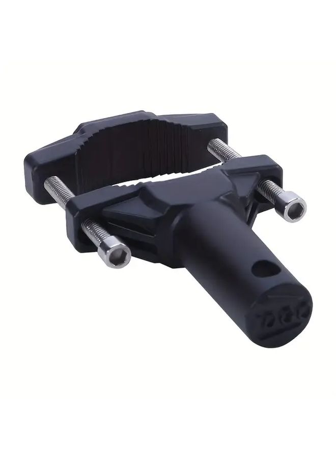 Black Motorcycle Shock Absorption Extension Bracket Heavy Duty Adjustable Height Angle - Image 1