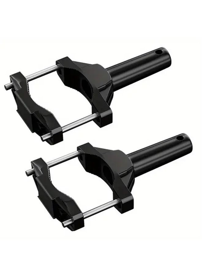 Black Motorcycle Shock Absorption Extension Bracket Heavy Duty Adjustable Height Angle - Image 5