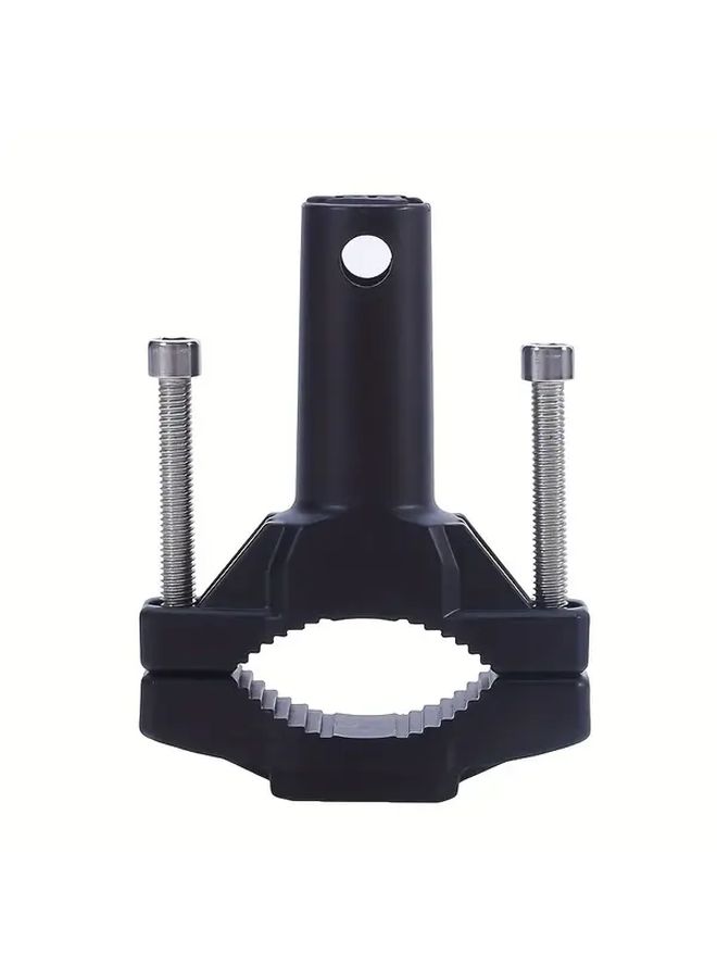 Black Motorcycle Shock Absorption Extension Bracket Heavy Duty Adjustable Height Angle - Image 3