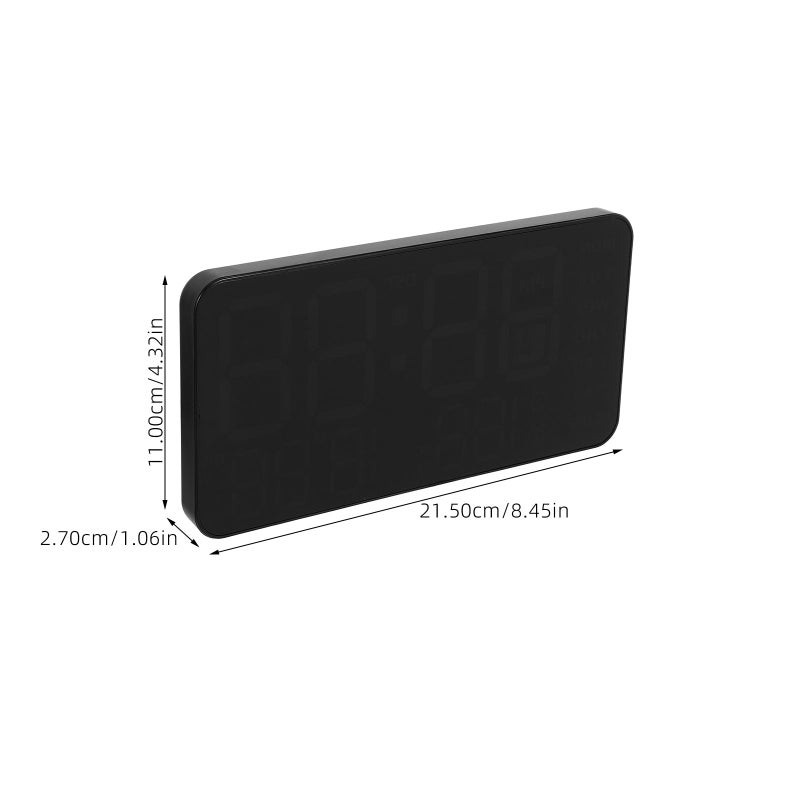 Electric Clock Clock Multi-use Clear Display Clock Beside Table Alarm Clock - Image 5