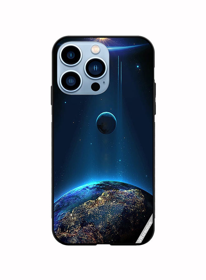 Protective Case Cover For Apple iPhone 13 Pro Max Galaxy Design Multicolour