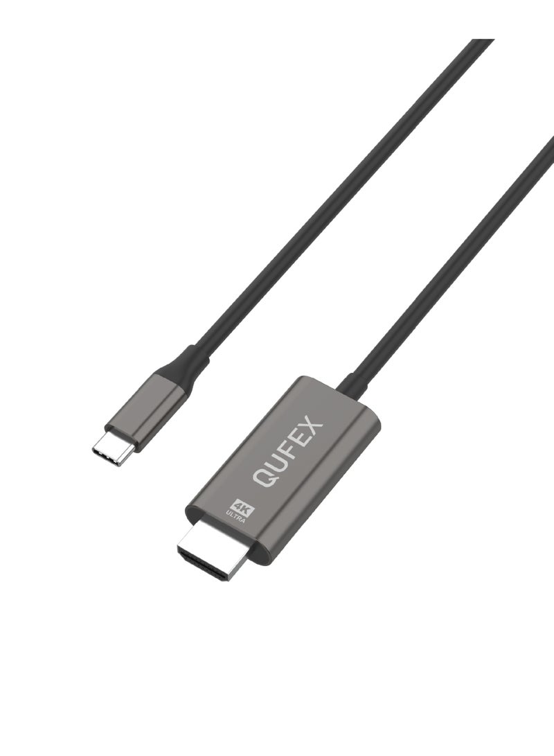 كيفكس USB-C TO HDTV CABLE 1.8MTR-BK - Image 1
