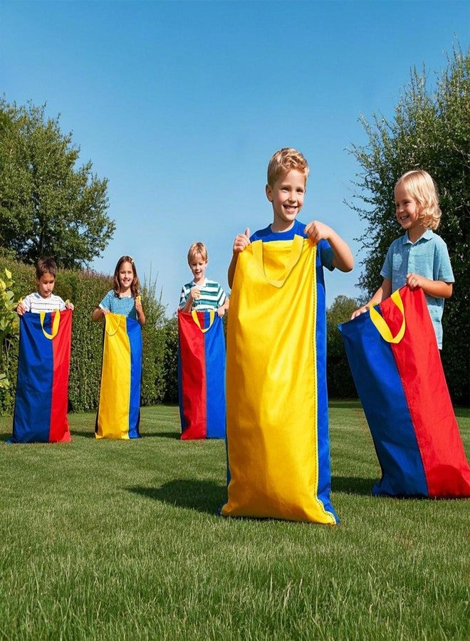 RAINFLOW Potato Sack Race Bags - 2 PCS Outdoor Games Sack Race Bags for Adults and Kids Carnival Games for Outside Camping Backyard Birthday Party Family Reunion Field Day - Image 4