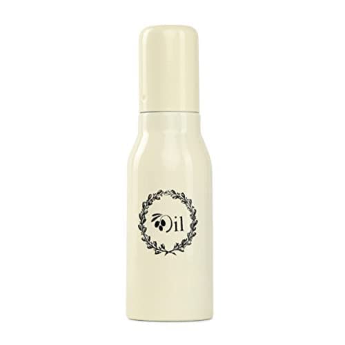 anantam homes Stainless Steel Oil Dispenser Bottle Leakproof | Oil Nozzle Dropper | Cooking Oil containers for Home, Kitchen, Cooking, Café, Restaurant 750 ml(Ivory) - Image 1