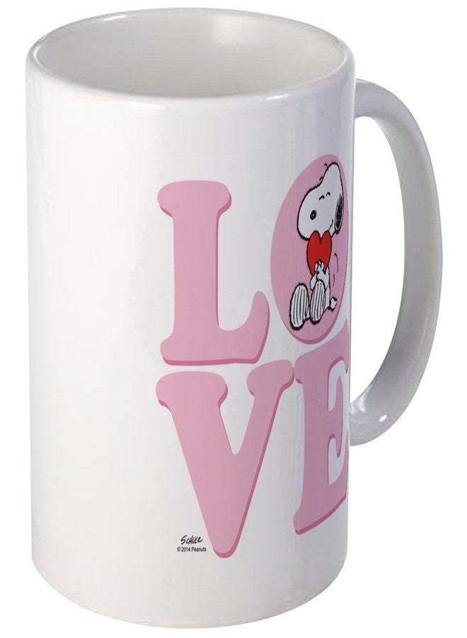 cafe press CafePress Peanuts Snoopy Mugs 11 oz (325 ml) Ceramic Coffee Mug - Image 4