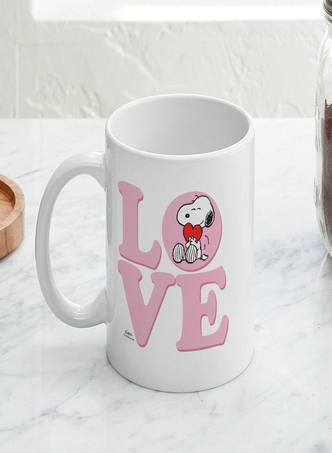 cafe press CafePress Peanuts Snoopy Mugs 11 oz (325 ml) Ceramic Coffee Mug - Image 5