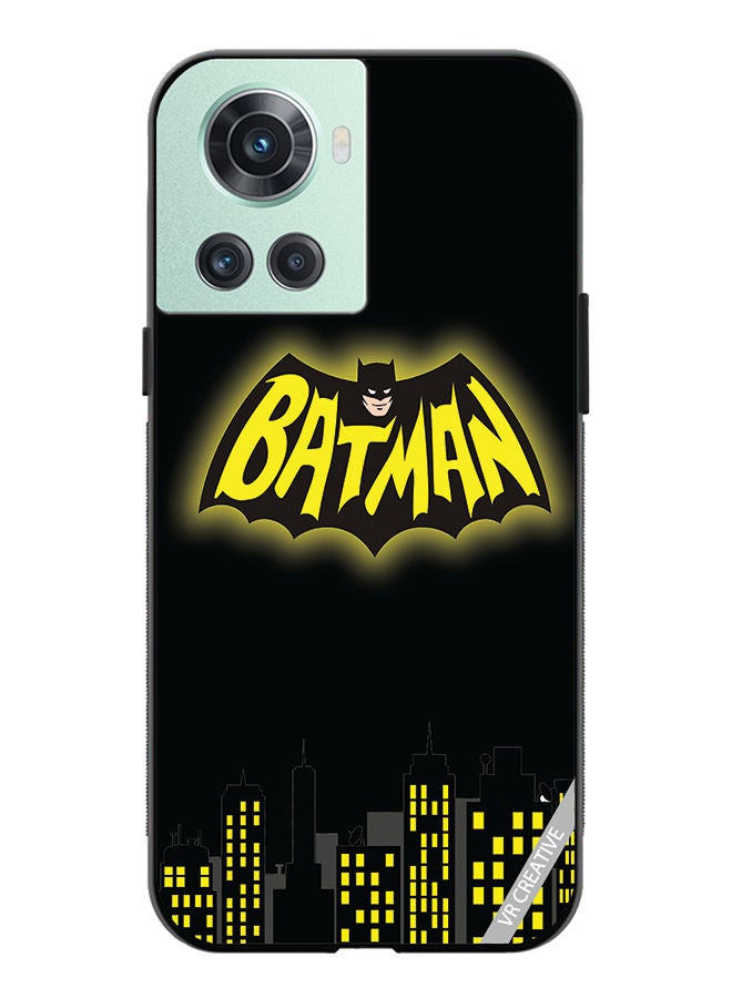 VR CREATIVE Protective Case Cover For OnePlus 10R Batman Design Multicolour - Image 1