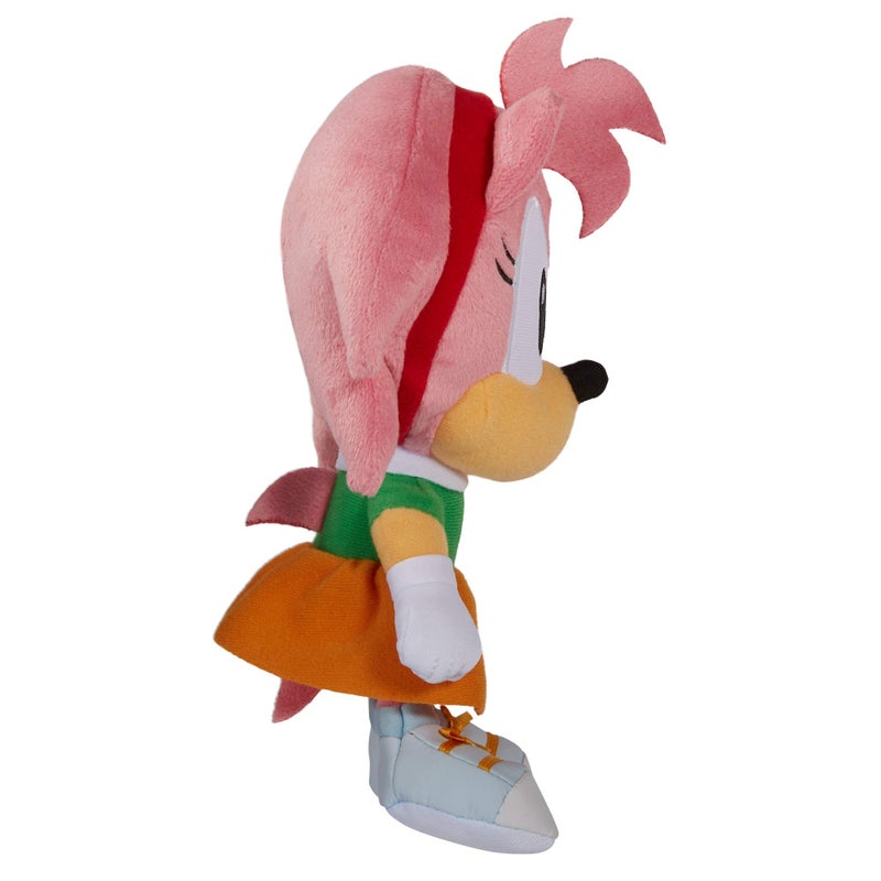 Sonic The Hedgehog Amy 7-Inch Plush Collectible Stuffed Figure - Image 3