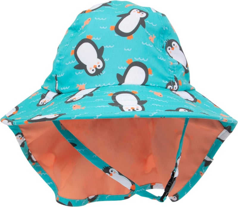 Zoocchini Baby Boys Parker Il Pinguino Bucket Hat - Image 2