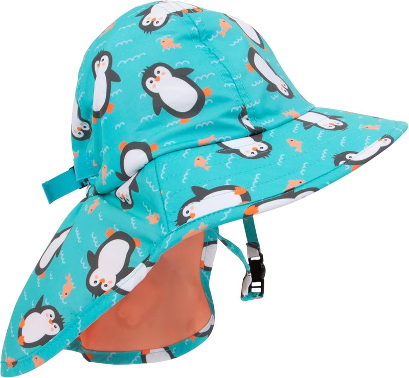 Zoocchini Baby Boys Parker Il Pinguino Bucket Hat - Image 1