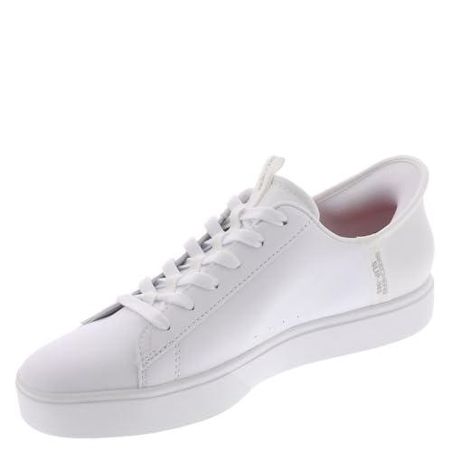Skechers Court Classics Women's,Eden LX-Royal Stride,WHT, 8 M US - Image 4