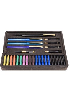 Mont Marte 31-Piece Calligraphy Pen Set With Multicoloured Ink  - Image 2
