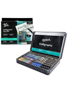 Mont Marte 31-Piece Calligraphy Pen Set With Multicoloured Ink  - Image 4