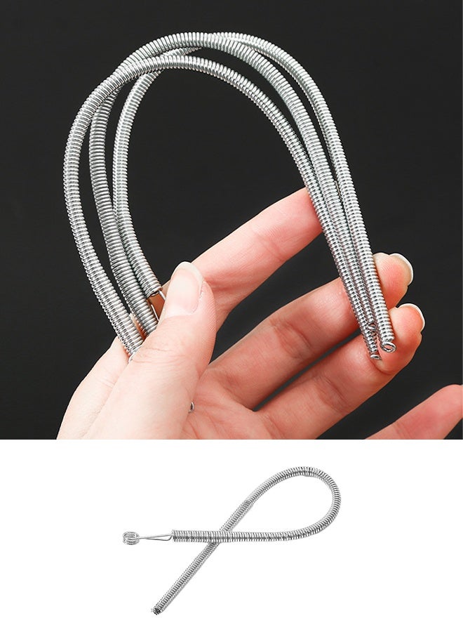 1PCS, bendable rope threading tool, multifunctional spring eye piercing, clothes rubber band threading tool, elastic lace webbing aid. - Image 1