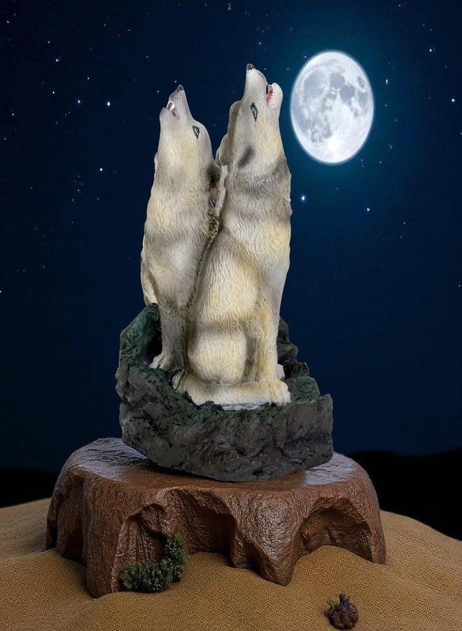 SUMMIT COLLECTION Howling Wolf Incense Burner - Image 2