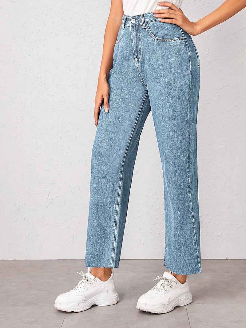 KOTTY Womens High Rise Cotton Lycra Jeans (Blue,26)_KOTTYLADIESJEANS854S - Image 5