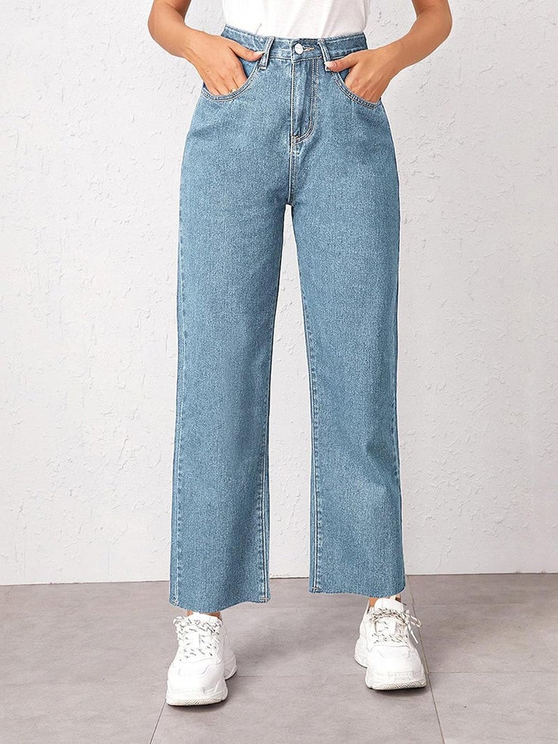 KOTTY Womens High Rise Cotton Lycra Jeans (Blue,26)_KOTTYLADIESJEANS854S - Image 2