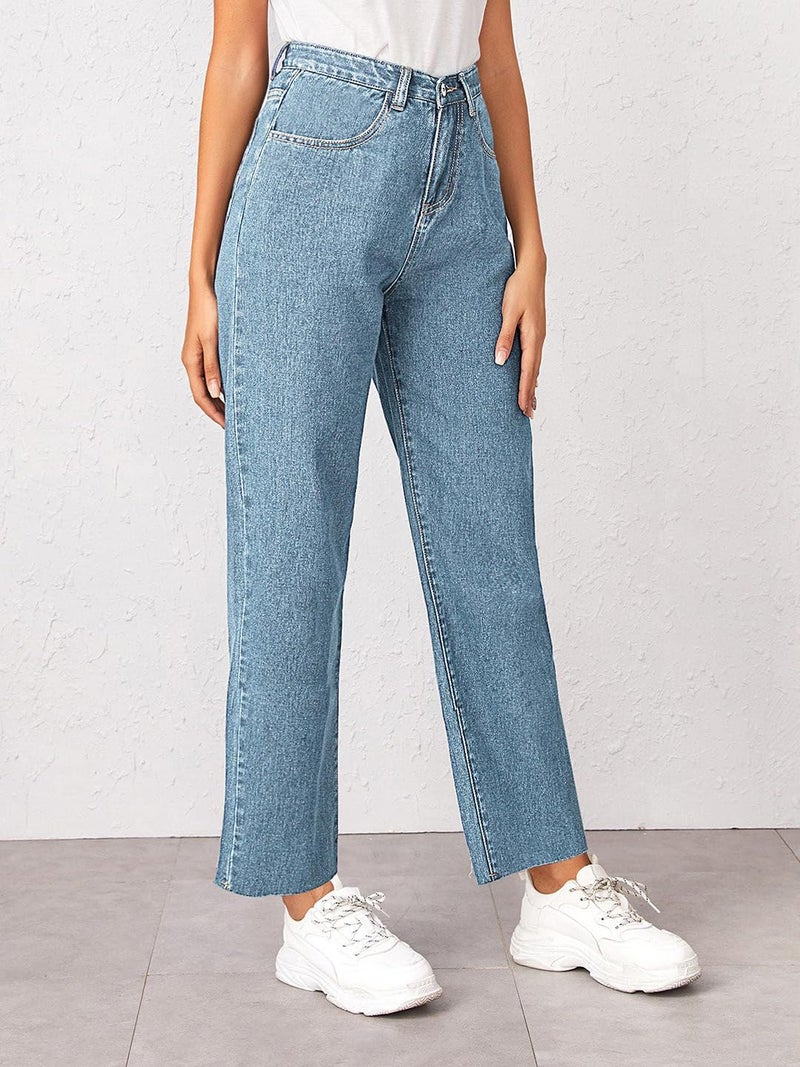 KOTTY Womens High Rise Cotton Lycra Jeans (Blue,26)_KOTTYLADIESJEANS854S - Image 4