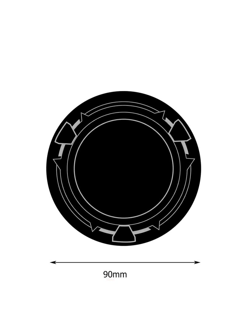 2-Piece Set Of Magnetic Attraction Plates, Heat Sinks, Magnetic Suction Patches, Uniform Heating Plates, Forced Cooling Plates, Thermal Conductive Patches, Ultra-Thin Magnetic Suction Plates 90mm - Image 2