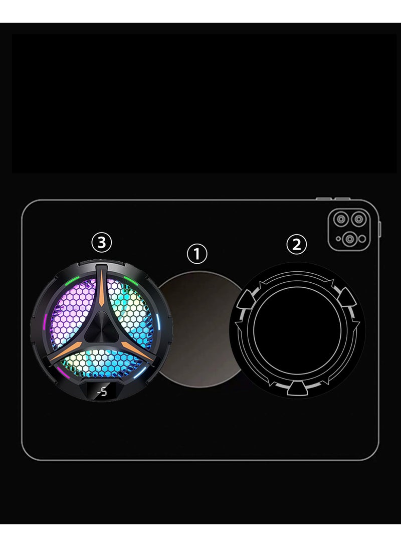 2-Piece Set Of Magnetic Attraction Plates, Heat Sinks, Magnetic Suction Patches, Uniform Heating Plates, Forced Cooling Plates, Thermal Conductive Patches, Ultra-Thin Magnetic Suction Plates 90mm - Image 5