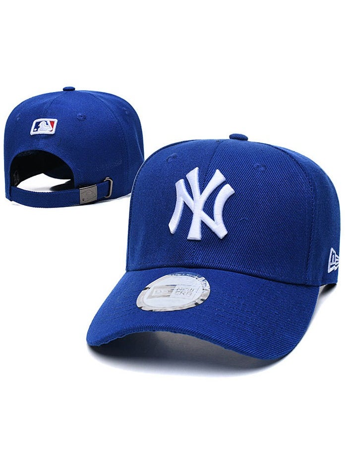 NEW ERA - NY Embroidery Hip Hop Snapback Hat Black - Image 1