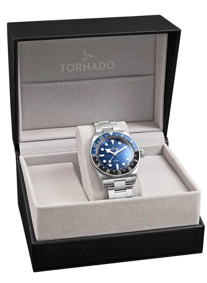 TORNADO  Men's Stainless Steel Analog Watch T24006-SBSN - 40 mm for Men | Best Price UAE