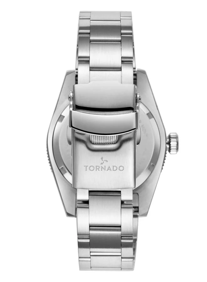 TORNADO  Men's Stainless Steel Analog Watch T24006-SBSN - 40 mm for Men | Best Price UAE