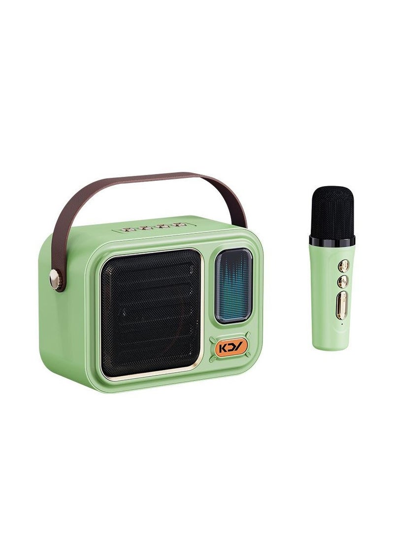 Generic automatic Bluetooth speaker, wireless microphone bass diaphragm, portable for home and outdoor use, with long battery life and high volume  - Image 1