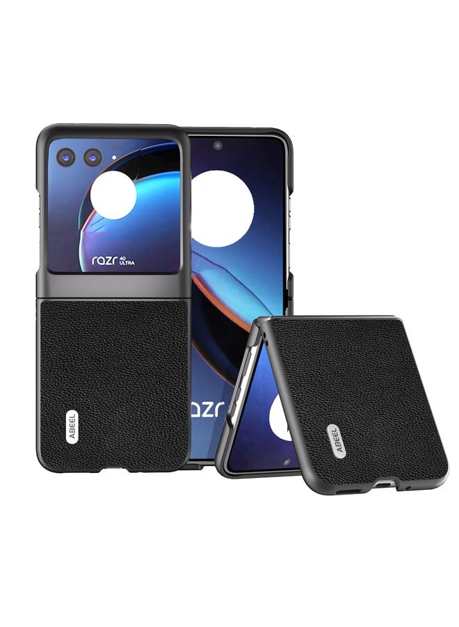 إيروريكس جراب لهاتف Motorola Razr 40 Ultra ABEEL Black Edge جراب أصلي من Mino لهاتف Motorola Razr 40 Ultra ABEEL Black Edge - Image 1