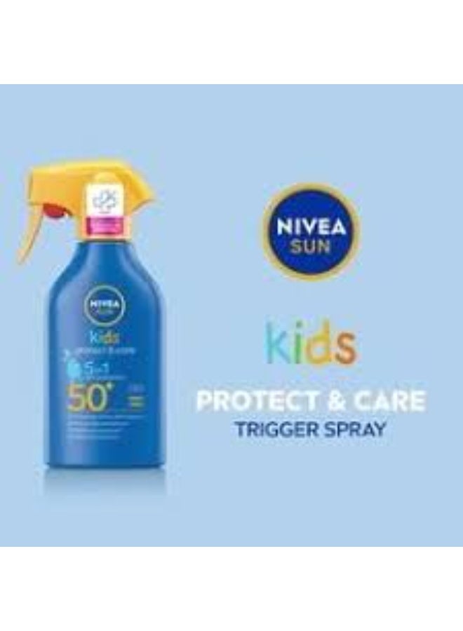 Nivea Sun Kids Protect & Care SPF50 Spray 270ml - Image 3