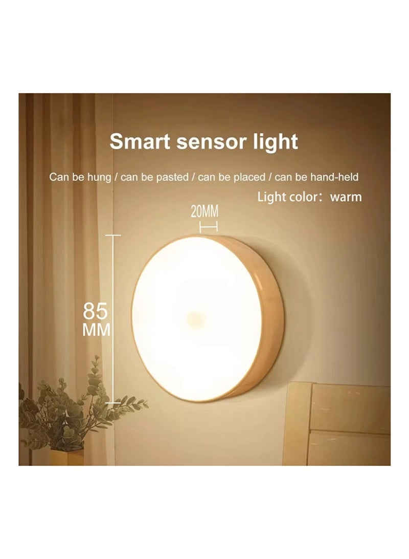 PRIMO PLUS One-piece warm white LED smart night light with USB sensor for emergency charging and magnetic suction night light - Image 5