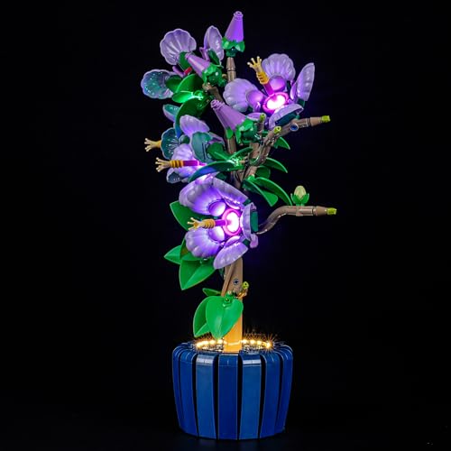 YEABRICKS LED Light for Lego10372 Botanical Hibiscus Building Blocks Model Building Set NOT Included - Image 5