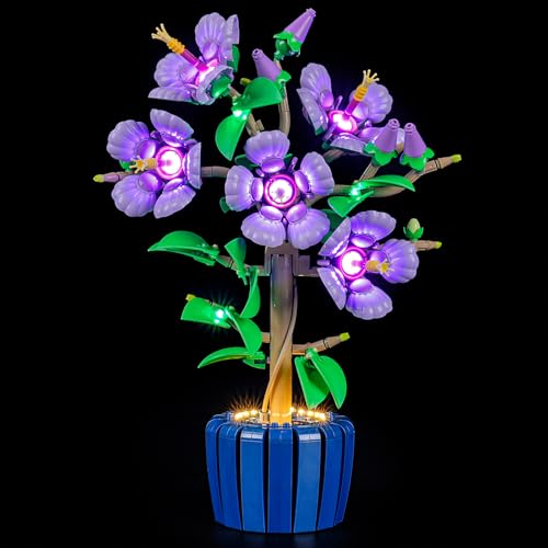 YEABRICKS LED Light for Lego10372 Botanical Hibiscus Building Blocks Model Building Set NOT Included - Image 1