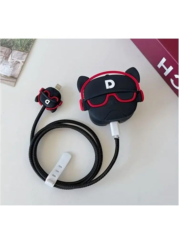 Eagel 3D CuteCartoon Protective Case for iPhone Charger Protector 18/20W  charging cover case - Image 2