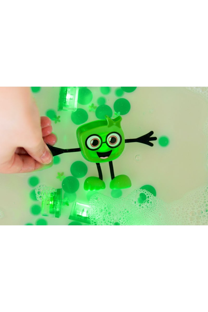 Glo Pals Bath Toy with Light-Up Cubes, Water-Activated, Sensory toy play Bathtime Play, Age 3 - Image 5