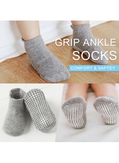 Generic 6 Pairs Baby Socks With Grippers, Non Slip Grip Baby Socks  - Image 5