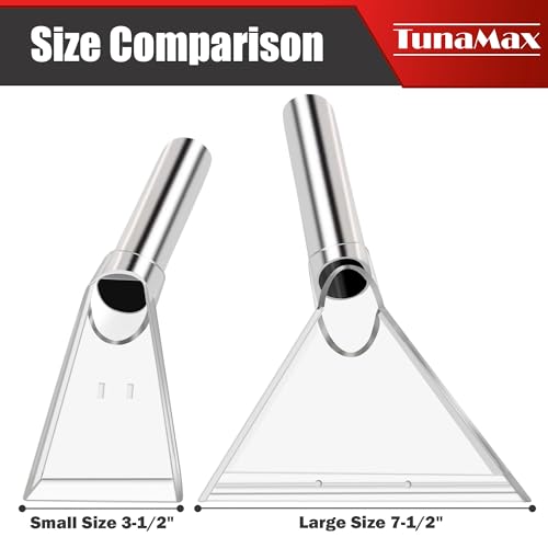 TunaMax Extractor Tool Hand Wand with Clear Head for Upholstery & Carpet Cleaning, Car Detailing Vacuum Wand for Portable Extractors & Truckmounts | Turn Shop Vac into an Extractor - Image 5