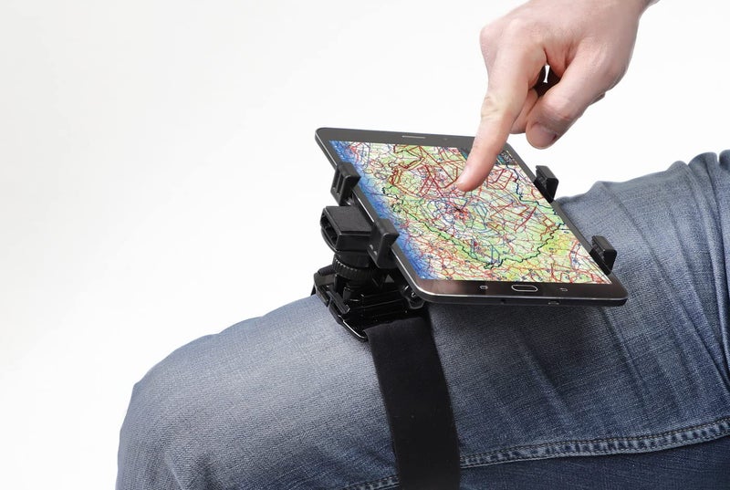 Dream Pilot Pilot Kneeboard for Smartphones, Mini Tablets, iPhone, iPad Mini, Android - Image 1